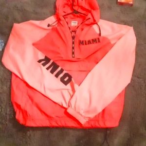 Pink Victoria secret.medium pullover peach/pink